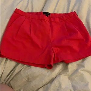 Pink J.Crew pleated Shorts Size 4
